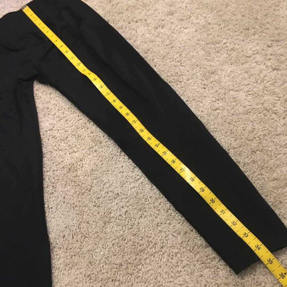 Black Seamless Scrunch Butt Leggings High Waisted Size - Picture 12 of 12